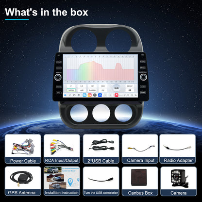 Jeep Patriot 2010 2011 2012 2013 2014 2015 2016 Head unit upgrade