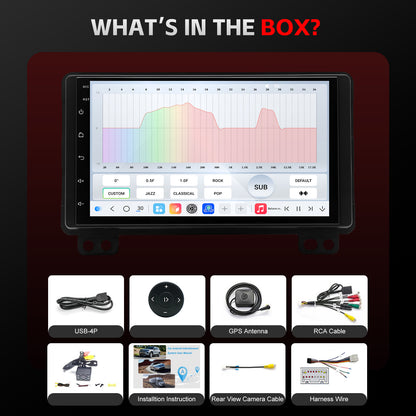 For Ford Explorer 2002-2005 Radio upgrade,7-inch QLED 8-Core CPU,touch screen Stereo,Wireless CarPlay & Android Auto,Free camera