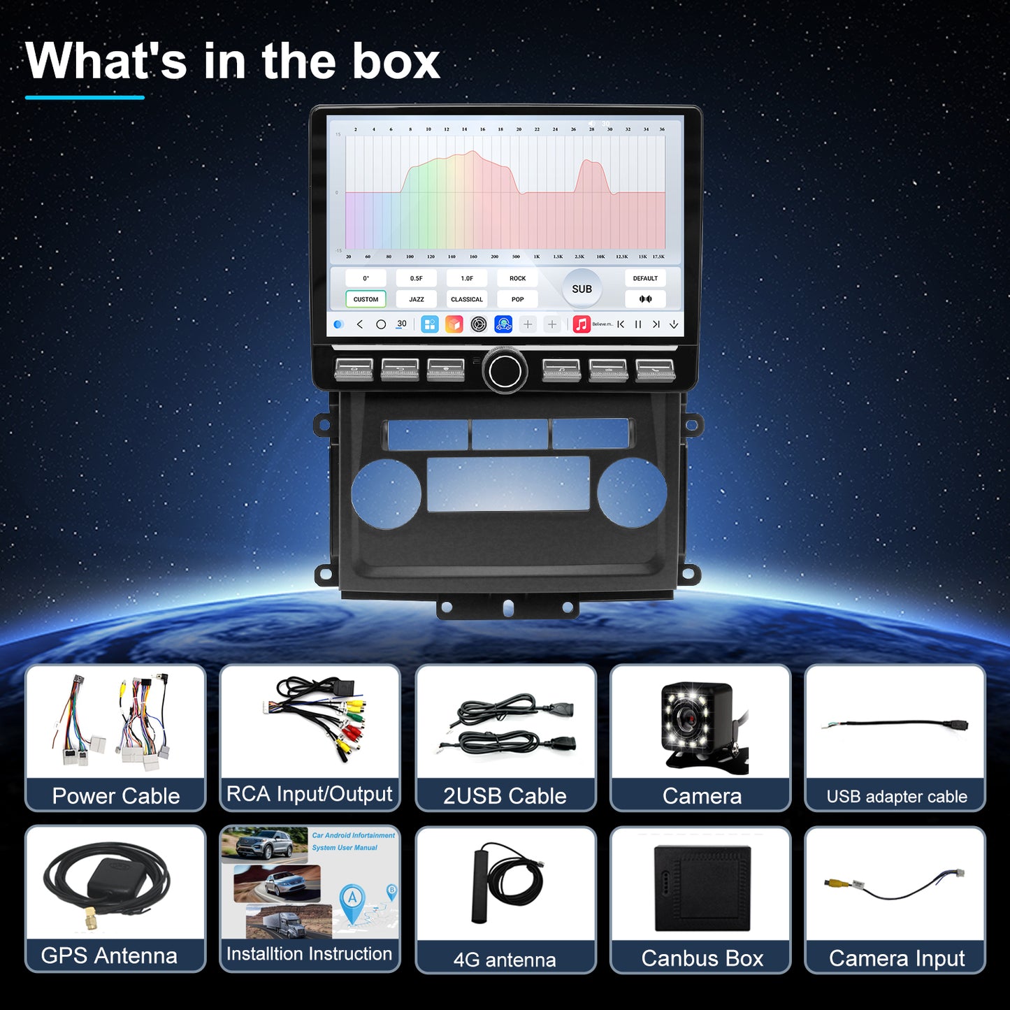 For Nissan Xterra 2009-2012 Radio upgrade,10.2-inch QLED 8-Core CPU,touch screen Stereo,Wireless CarPlay & Android Auto,keep OEM Controls