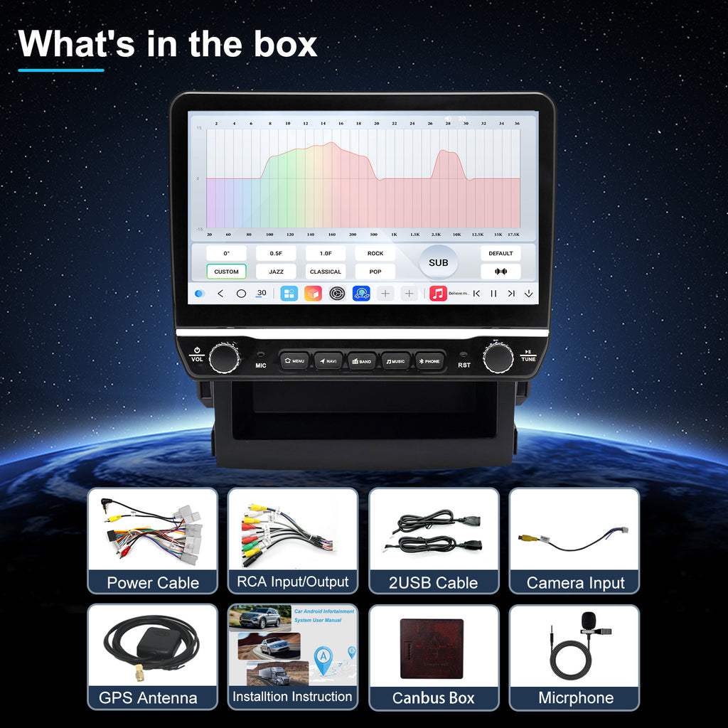 For Subaru Forester 2019-2024 Radio upgrade,10.2-inch QLED  8-Core CPU,touch screen Stereo,Wireless CarPlay & Android Auto,keep OEM Controls