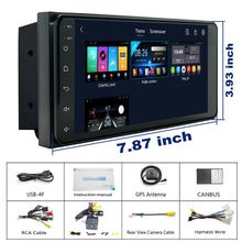 Load image into Gallery viewer, for Toyota 4Runner 2003-2009 Radio upgrade,7-inch QLED 8-Core CPU,touch screen Stereo,Wireless CarPlay &amp; Android Auto,Back camera