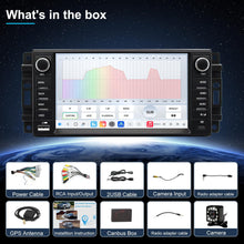 Load image into Gallery viewer, For Dodge Challenger 2008-2014 Radio upgrade,7-inch QLED 8-Core CPU,touch screen Stereo,Wireless CarPlay &amp; Android Auto,Free camera