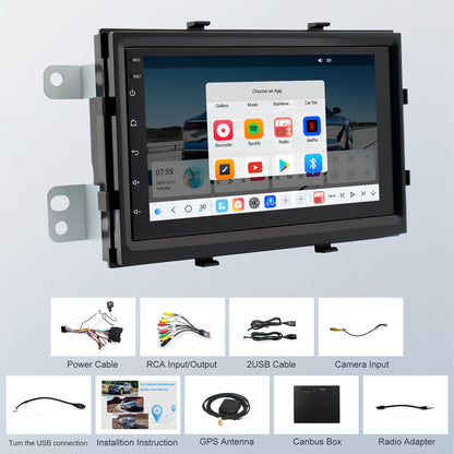 2012 2013 2014 2015 Chevrolet Aveo Car radio Replacement Headunit Apple Android Auto Accessories Pantalla Estéreo