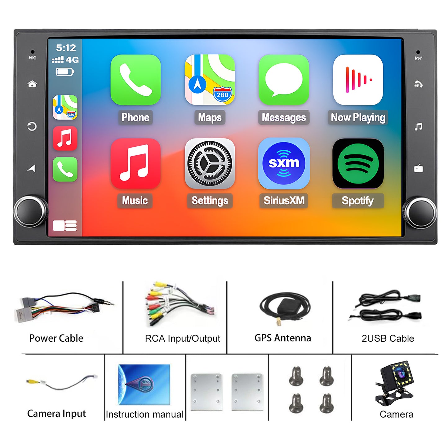 Nissan Quest radio 2010-2017 Nissan Quest Upgrade CarPlay Screen- Topdisplay 2010 2011 2012 2013 2014 2015 2016 2017  Upgrade Stereo Headunit Apple Carplay Android Auto Pantalla Estéreo