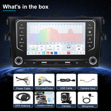 Load image into Gallery viewer, For Toyota Corolla 2009-2013 Radio upgrade,9-inch QLED 8-Core CPU,touch screen Stereo,Wireless CarPlay &amp; Android Auto,keep OEM Controls