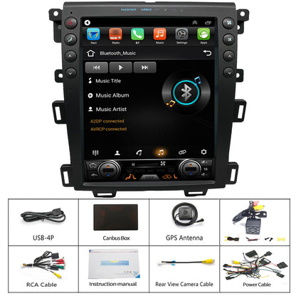2011 2012 2013 2014 Ford Edge Topdisplay Car radio replacement