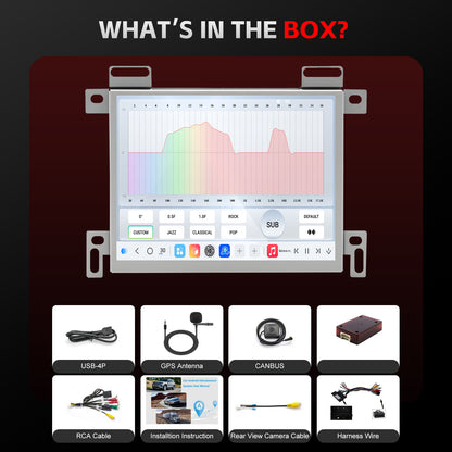 Dodge Journey Radio upgrade 2011-2019 CarPlay Stereo Screen-Topdisplay 2011 2012 2013 2014 2015 2016 2017 2018 2019 Replacement Headunit Apple Android Auto Accessories Pantalla Estéreo