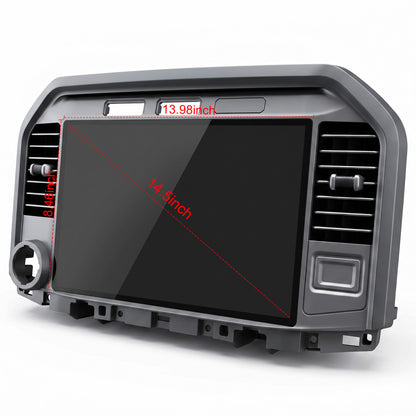 Ford F150 Stereo replacement 2015-2020 CarPlay Radio Screen-Topdisplay 2015 2016 2017 2018 2019 2020 F150 Upgrade Headunit Apple Carplay Android Auto Accessories Pantalla Estéreo