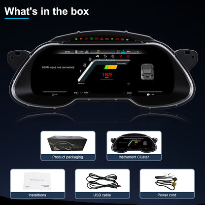 Audi A4 Digital Instrument Cluster 2013 / 2014 / 2015 / 2016 | 12.3" QLED - Topdisplay