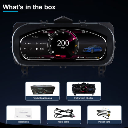 Honda Accord 10th Digital Instrument Cluster 2018-2021 | 12.3" QLED - Topdisplay 2018 2019 2020 2021