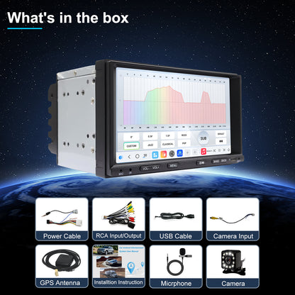 For Nissan Frontier 2005-2008 Radio upgrade,7-inch QLED 8-Core CPU,touch screen Stereo,Wireless CarPlay & Android Auto,keep OEM Controls