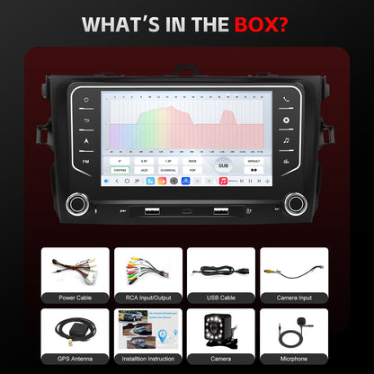 2009 2010 2011 2012 2013 Toyota Corolla Carplay Touch screen Replacement