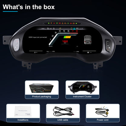 Audi A7 Digital Instrument Cluster 2013-2018 | 12.3" QLED - Topdisplay 2013 / 2014 / 2015 / 2016 / 2017 / 2018