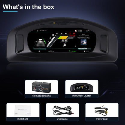 Volkswagen Multivan T5 2012 2013 2014 2015 2016 2017 2018 2019 digital instrument cluster upgrade
