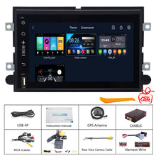 Load image into Gallery viewer, For Ford F250 2005-2012 Radio upgrade,7-inch QLED  8-Core CPU,touch screen Stereo,Wireless CarPlay &amp; Android Auto,keep OEM Controls