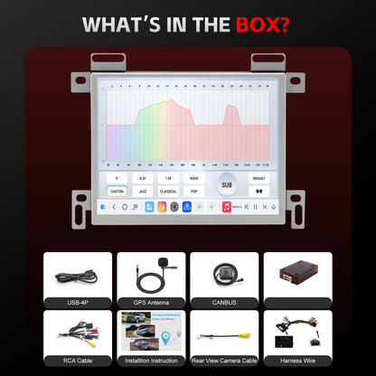 Chrysler 300 Radio upgrade 2015-2023 CarPlay Stereo Screen-Topdisplay 2015 2016 2017 2018 2019 2020 2021 2022 2023 Replacement Headunit Apple Android Auto Accessories Pantalla Estéreo