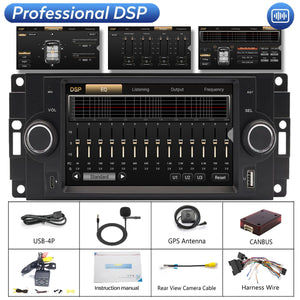 Jeep Commander (Non-Navi) Car Radio 2008 2009