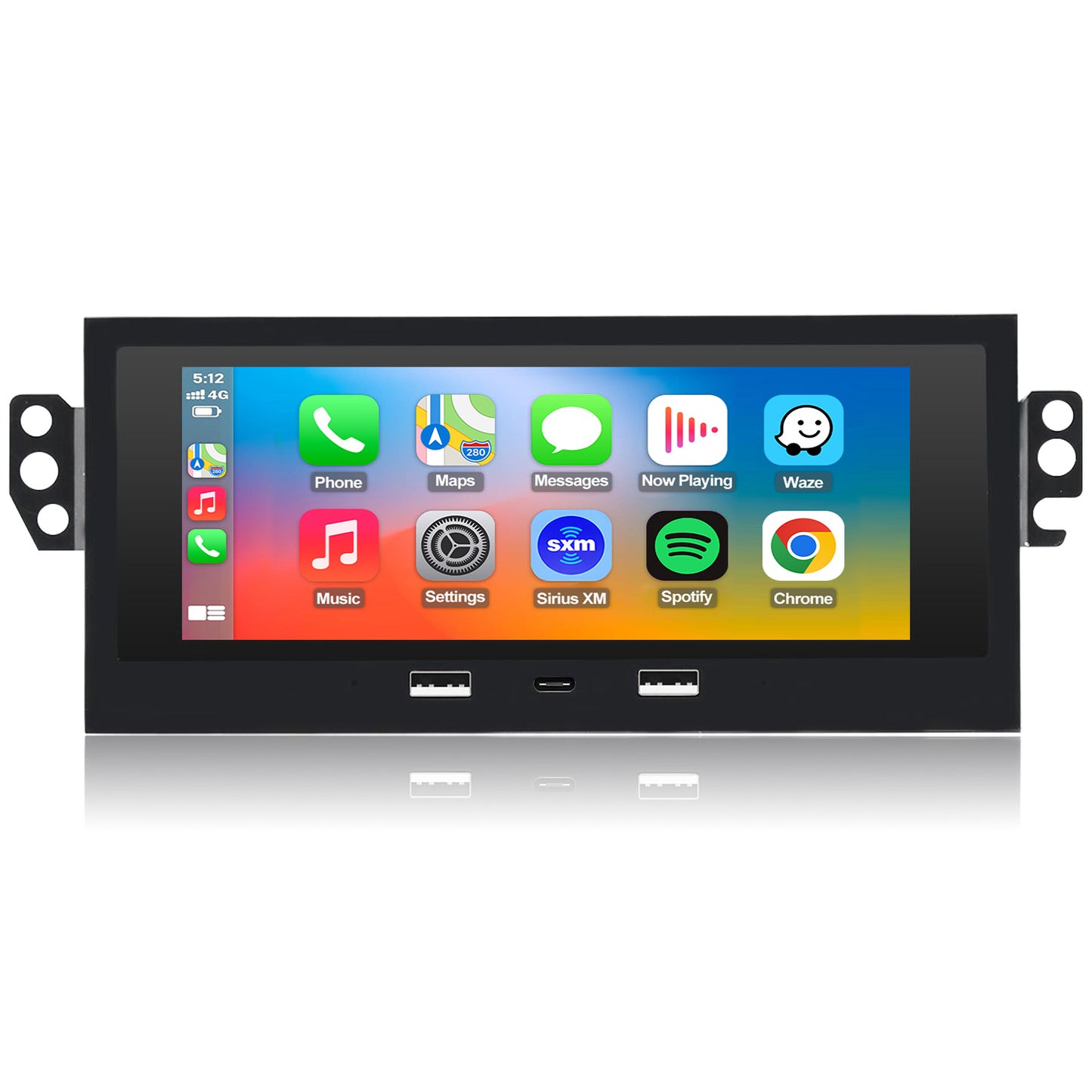 Chevy Corvette Radio upgrade 1997-2004 CarPlay Stereo Screen - Topdisplay 1997 1998 1999 2000 2001 2002 2003 2004 Chevrolet Replacement Headunit Apple Android Auto Accessories Pantalla Estéreo