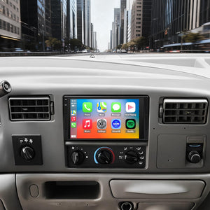 Ford F150 Stereo replacement 1997-2003 CarPlay Radio Screen-Topdisplay 1997 1998 1999 2000 2001 2002 2003 F150 Upgrade Headunit Apple Carplay Android Auto Accessories Pantalla Estéreo
