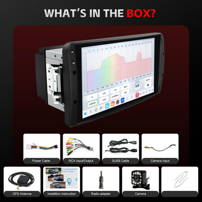 Ford F150 Stereo replacement 1997-2003 CarPlay Radio Screen-Topdisplay 1997 1998 1999 2000 2001 2002 2003 F150 Upgrade Headunit Apple Carplay Android Auto Accessories Pantalla Estéreo