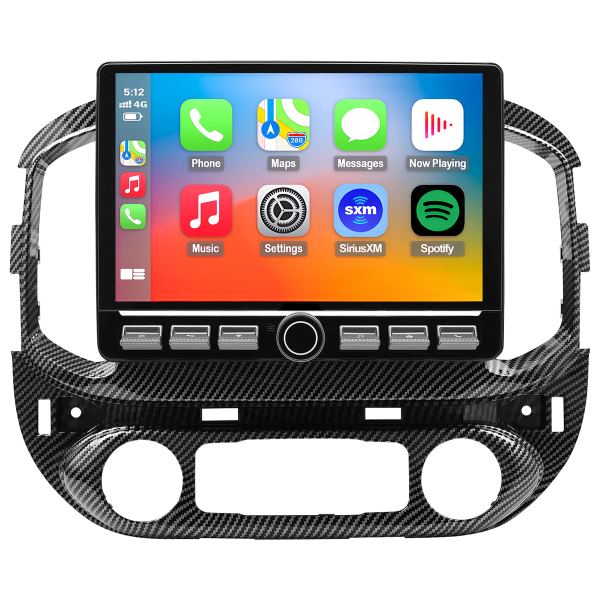 Chevy Colorado Radio upgrade 2015-2018 CarPlay Stereo Screen - Topdisplay 2015 2016 2017 2018 Chevrolet Replacement Headunit Apple Android Auto Accessories Pantalla Estéreo