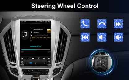 Cadillac SRX Radio upgrade 2010-2012 CarPlay Stereo Screen - Topdisplay 2010 2011 2012 Replacement Headunit Apple Android Auto Accessories Pantalla Estéreo