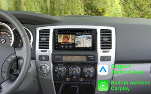 For Toyota Sequoia 2001-2007 Radio upgrade,7-inch QLED  8-Core CPU,touch screen Stereo,Wireless CarPlay & Android Auto,keep OEM Controls