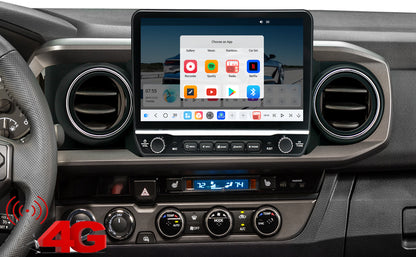 For Toyota Tacoma 2016-2023 Radio upgrade,10.1-inch QLED  8-Core CPU,touch screen Stereo,Wireless CarPlay & Android Auto,keep OEM Controls