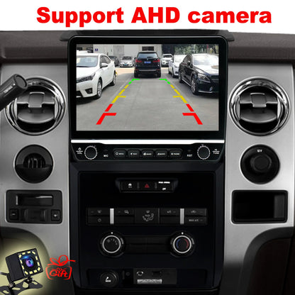 For Ford F150 2013-2014 STX XL Radio upgrade,10.1-inch QLED 8-Core CPU,touch screen Stereo,Wireless CarPlay & Android Auto,Free camera