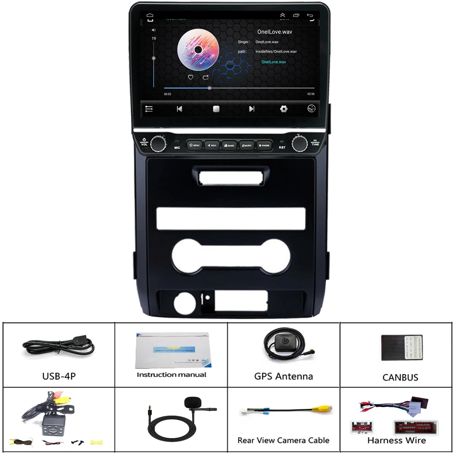 Ford F150 STX XL Stereo 2013 2014