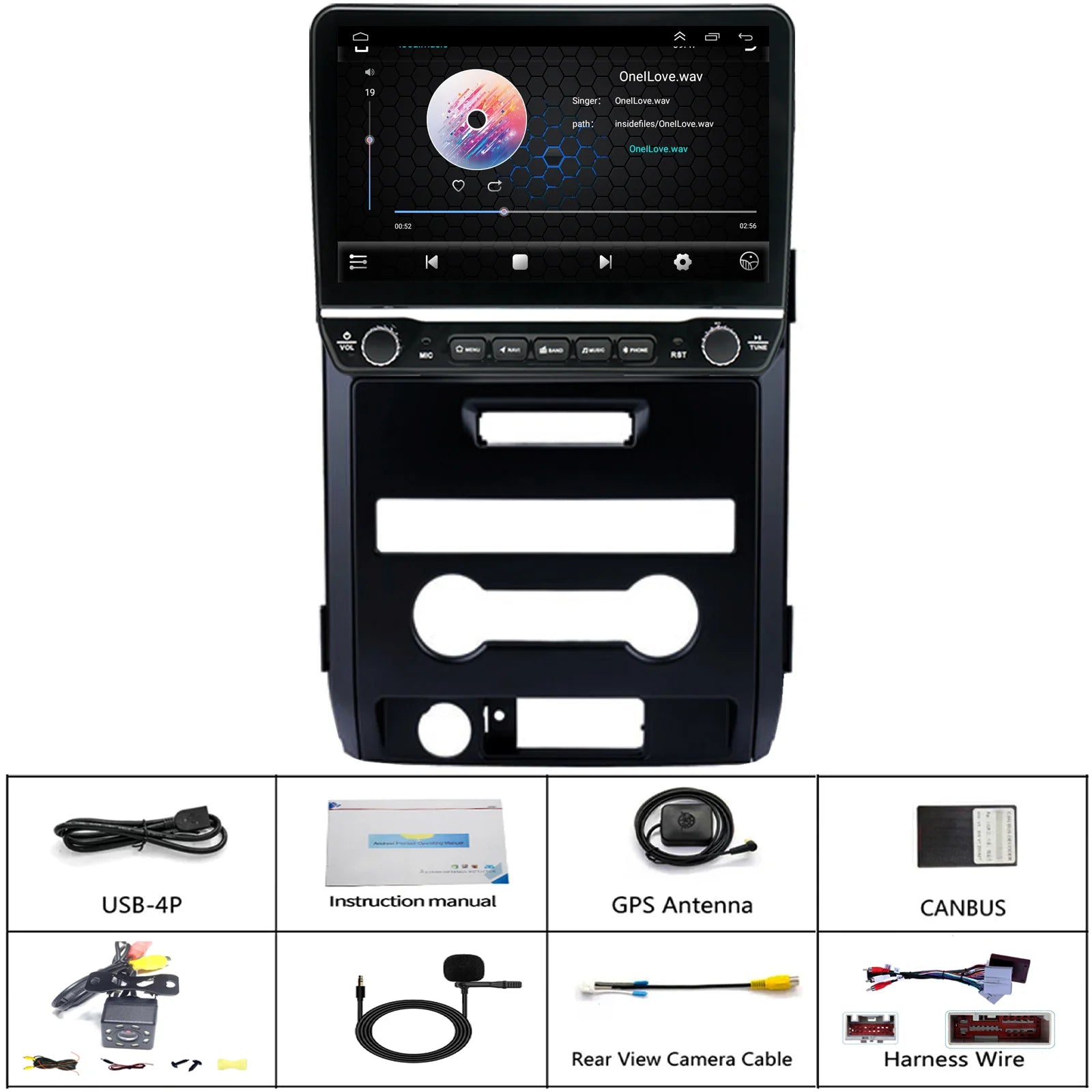 Ford F150 STX XL Stereo 2013 2014