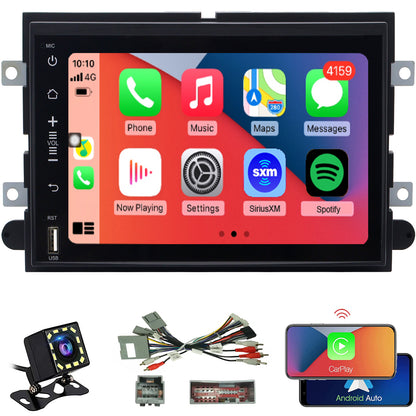 For Ford F150 2004-2008 Radio upgrade,7-inch QLED 8-Core CPU,touch screen Stereo,Wireless CarPlay & Android Auto,Free camera