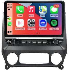 Chevy Silverado Radio upgrade 2014-2018 CarPlay Stereo Screen-Topdisplay 2014 2015 2016 2017 2018  Chevrolet Replacement Headunit Apple Android Auto Accessories Pantalla Estéreo