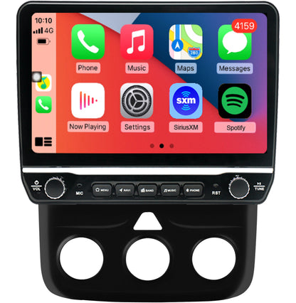 Dodge RAM 1500/2500/3500 Radio upgrade 2013-2018 CarPlay Stereo Screen - Topdisplay 2013 2014 2015 2016 2017 2018 Replacement Headunit Apple Android Auto Accessories Pantalla Estéreo