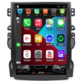 Chevy Malibu Radio upgrade 2013-2015 CarPlay Stereo Screen-Topdisplay 2013 2014 2015 Chevrolet Replacement Headunit Apple Android Auto Accessories Pantalla Estéreo