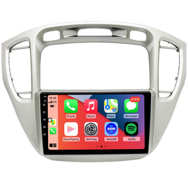 For Toyota Highlander 2001-2007 Radio upgrade,9-inch QLED 8-Core CPU,touch screen Stereo,Wireless CarPlay & Android Auto,keep OEM Controls