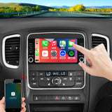 for Dodge Durango 2008-2014 Radio upgrade,7-inch QLED 8-Core CPU,touch screen Stereo,Wireless CarPlay & Android Auto,Free Camera
