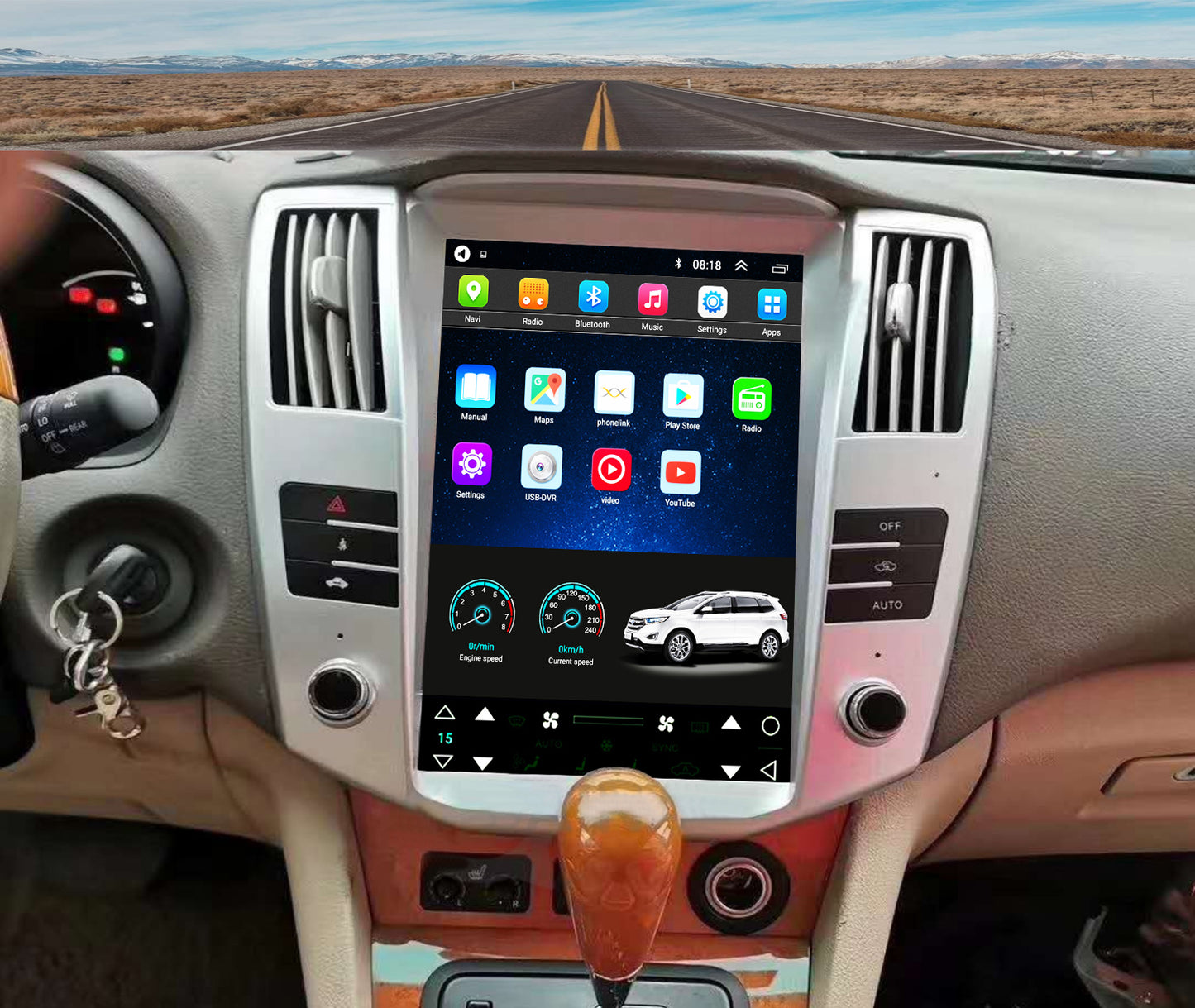 Lexus RX 2004 2005 2006 2007 Car Radio Topdisplay Upgrade