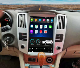 For Lexus RX 2004-2007 Radio upgrade,12.8-inch QLED 8-Core CPU,touch screen Stereo,Wireless CarPlay & Android Auto,keep OEM Controls
