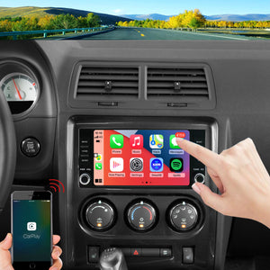 Dodge Avenger Radio upgrade 2008-2014 CarPlay Stereo Screen-Topdisplay 2008 2009 2010 2011 2012 2013 2014 Replacement Headunit Apple Android Auto Accessories Pantalla Estéreo 