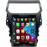 for Ford Explorer 2011-2019 Radio upgrade,12.1-inch QLED  8-Core CPU,touch screen Stereo,Wireless CarPlay & Android Auto,keep OEM Controls