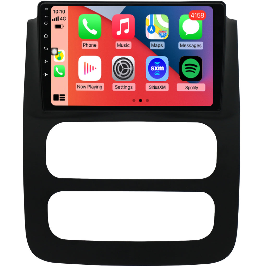 for Dodge RAM 1500/2500/3500 2002-2005 Radio upgrade,9-inch QLED 8-Core CPU,touch screen Stereo,Wireless CarPlay & Android Auto,Free camera