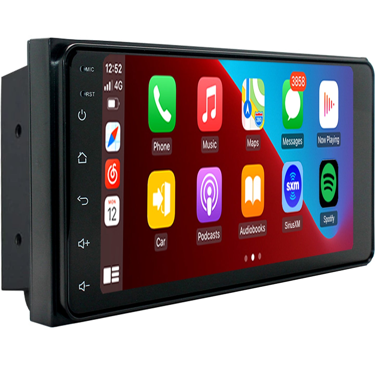 Topdisplay 2001 2002 2003 2004 2005 2006 2007 Toyota Sequoia Upgrade Stereo Headunit Apple Carplay Android Auto Pantalla Estéreo