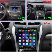 Load image into Gallery viewer, for Ford Explorer 2011-2019 Radio upgrade,12.1-inch QLED  8-Core CPU,touch screen Stereo,Wireless CarPlay &amp; Android Auto,keep OEM Controls