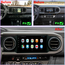 Load image into Gallery viewer, for Toyota Tacoma 2016-2023 Radio upgrade,9-inch QLED  8-Core CPU,touch screen Stereo,Wireless CarPlay &amp; Android Auto,keep OEM Controls