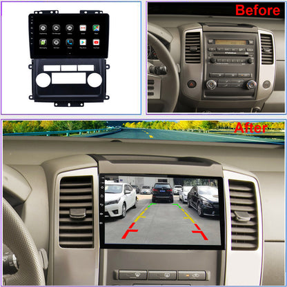 For Nissan Frontier 2009-2012 Radio upgrade,9-inch QLED 8-Core CPU,touch screen Stereo,Wireless CarPlay & Android Auto,keep OEM Controls