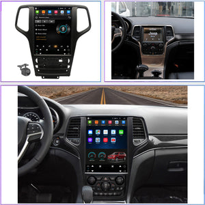 For Jeep Grand Cherokee 2014-2022 Radio upgrade,12.1-inch QLED  8-Core CPU,touch screen Stereo,Wireless CarPlay & Android Auto,keep OEM Controls