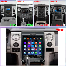 Load image into Gallery viewer, for Ford F150 2013-2014 Radio upgrade,12.1-inch QLED 8-Core CPU,touch screen Stereo,Wireless CarPlay &amp; Android Auto,keep OEM Controls