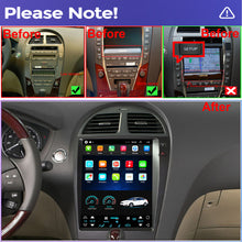 Load image into Gallery viewer, Lexus ES300 ES330 Radio Upgrade 2007-2012 Android Stereo Replacement Build in Wireless carplay Android Auto Bluetooth Wifi Free camera