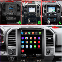 Load image into Gallery viewer, for Ford F150 2015-2018 Radio upgrade,12.1-inch QLED 8-Core CPU,touch screen Stereo,Wireless CarPlay &amp; Android Auto,keep OEM Controls